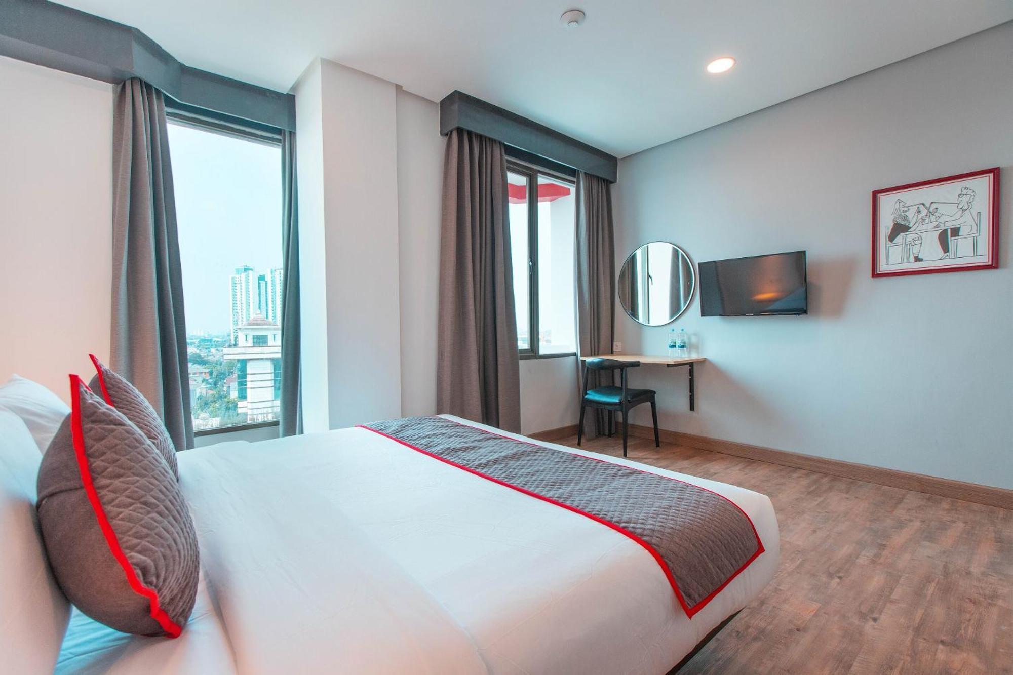 Super Oyo Townhouse 1 Hotel Salemba Jakarta Eksteriør billede